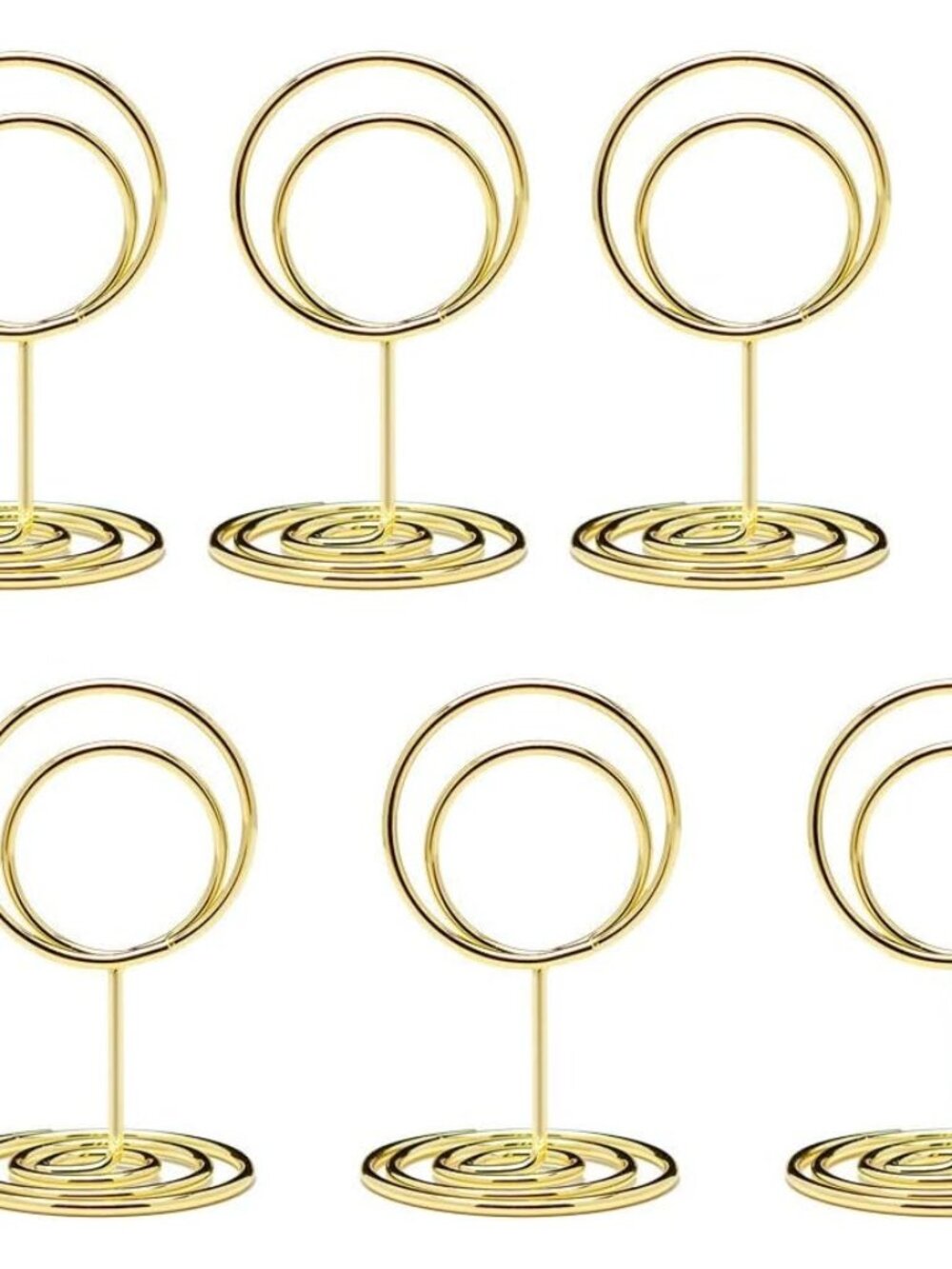20pcs Mini Place Card Holders, Cute Table Number Holders, Small Size Table Card